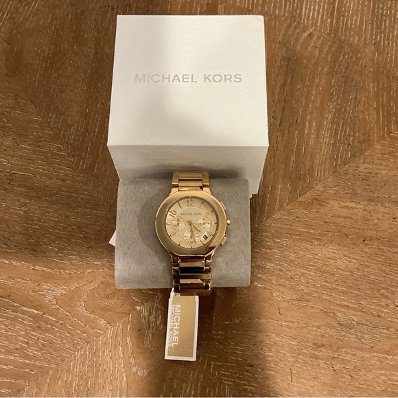 MICHAEL KORS
Oversized Gramercy Gold-Tone Watch main image 4